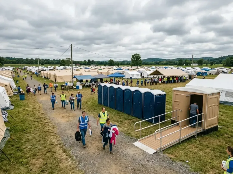 disaster-relief-camp-restrooms-010 — frequently asked questions, Dumpster & Portable Bathrooms Rental in Commerce, CA